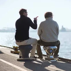 Philippi Hamburger Hocker mit Segeltau