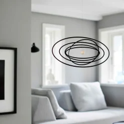 Flensted Hanging Art Hanging Art »Science Fiction Ellipse, Horizontal«