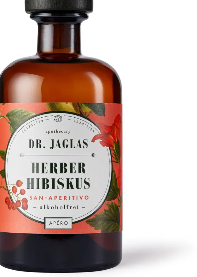 Dr. Jaglas »Herber Hibiskus« (alkoholfreier Aperitif)