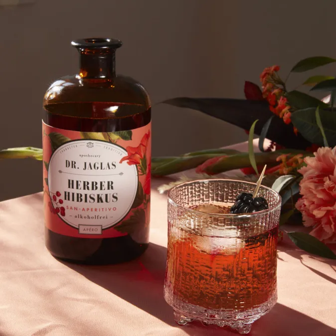 Dr. Jaglas »Herber Hibiskus« (alkoholfreier Aperitif)