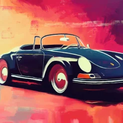 Ars mundi Holger Mühlbauer-Gardemin: ​ Bild »Porsche 356 Speedster« (2022)