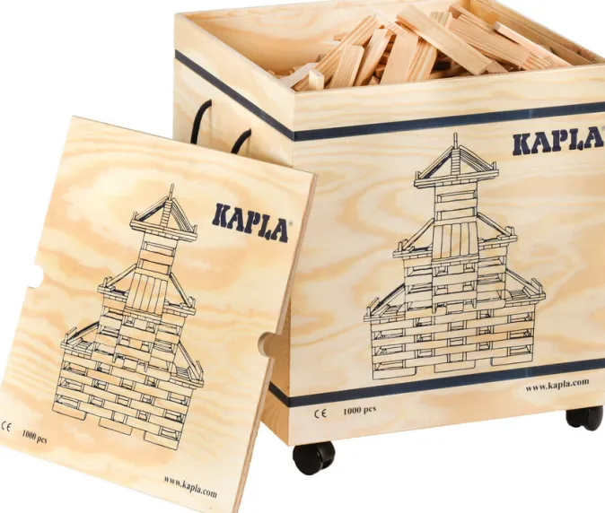 Kinder KAPLA Holzbausteine 1000er Kiste