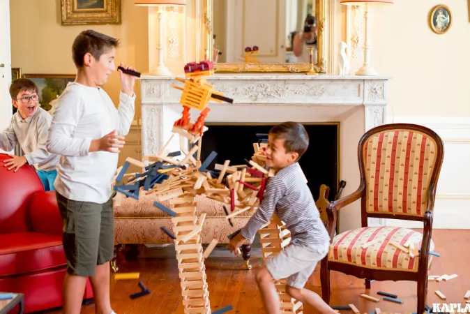 Kinder KAPLA Holzbausteine 1000er Kiste