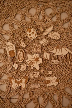 Kinder Stuka Puka Holzpuzzle »Leben des Käfers«