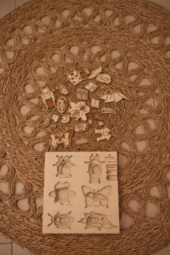 Kinder Stuka Puka Holzpuzzle »Leben des Käfers«