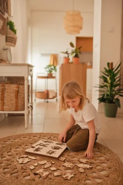 Kinder Stuka Puka Holzpuzzle »Leben des Käfers«