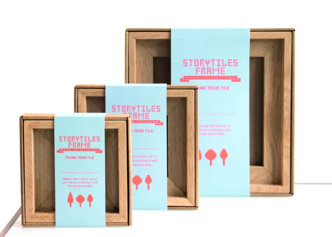 StoryTiles Holzrahmen von