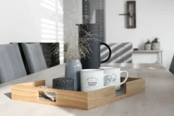 HEY-SIGN GmbH Holztablett mit Filz