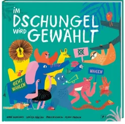 Kinder ZEIT Buchhandlung Im Dschungel wird gewählt