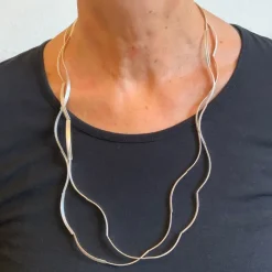 Franziska Rappold Kette »Bogen« in Silber