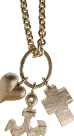 Anke Gralfs Kette mit Anhänger »Glaube-Liebe-Hoffnung«