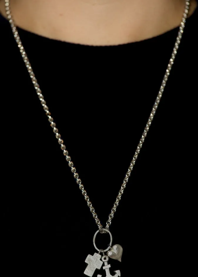 Anke Gralfs Kette mit Anhänger »Glaube-Liebe-Hoffnung«