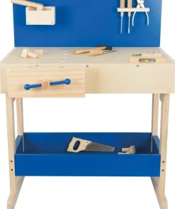 Kinder Small Foot Kinderwerkbank mit echtem Werkzeug