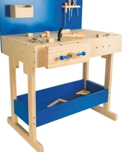 Kinder Small Foot Kinderwerkbank mit echtem Werkzeug