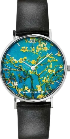 Ars mundi Künstler-Armbanduhr »Blühende Mandelbaumzweige« nach van Gogh