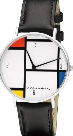 Ars mundi Künstler-Armbanduhr »Tableau Nr. IV« nach Mondrian