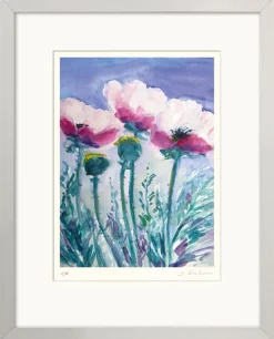 Ars mundi Kremkau, Christine: 4 Blumenbilder im Set