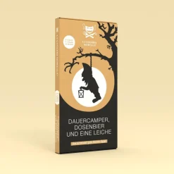 Kinder Culinario Mortale Krimi-Dinner Spiel »Dauercamper, Dosenbier und eine Leiche«
