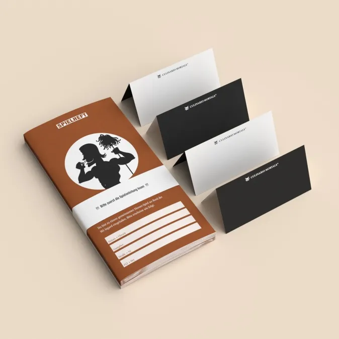 Kinder Culinario Mortale Krimi-Dinner Spiel »Mord über Bord«