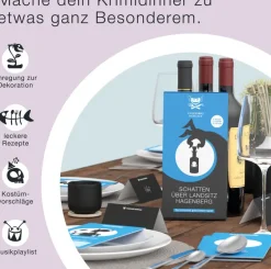 Kinder Culinario Mortale Krimi-Dinner Spiel »Schatten über Landsitz Hagenberg«