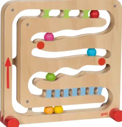 Kinder GOKI Kugelbahn mit Fingerfahrstuhl