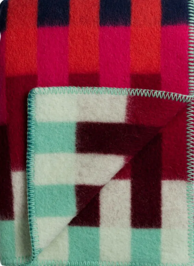 Røros Tweed Lammwolldecke »ASMUND Bold«