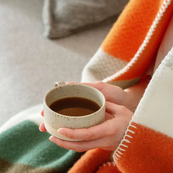 Røros Tweed Lammwolldecke »Mikkel«