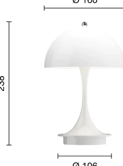 Louis Poulsen Leuchte »Panthella 160 Portable, V3«