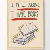 The Poster Club Leyva, Marta: »I Have Books«, mit Rahmung