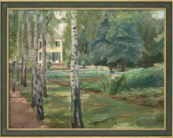 Ars mundi Liebermann, Max: »Die Birkenallee im Wannseegarten nach Westen«
