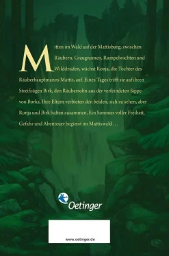 Kinder ZEIT Buchhandlung Lindgren, A: Ronja Räubertochter