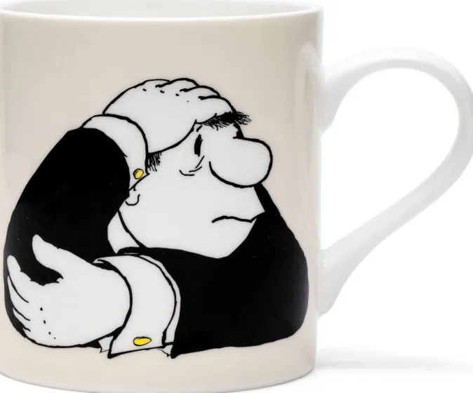 Ars mundi Loriot: 2 Becher mit Künstlermotiven »Der Denker« & »Herr im Sessel« im Set