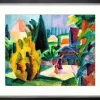 Ars mundi Macke, August: »Im Schlossgarten v. Oberhofen« 1914