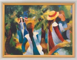 Ars mundi Macke, August: »Mädchen unter Bäumen«, 1914