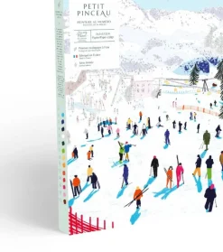 Kinder LA PETITE EPICERIE Malen-nach-Zahlen-Set »Skifahren in den Bergen« von Katie Smith