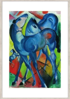 Ars mundi Marc, Franz: »Die blauen Fohlen«, 1913