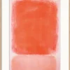 Ars mundi Mark Rothko: »Red and Pink on Pink«, 1953 Holz hell gerahmt