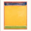 Ars mundi Mark Rothko: »Untitled (Blue, Yellow, Green, Red)«, 1951 Holz hell gerahmt