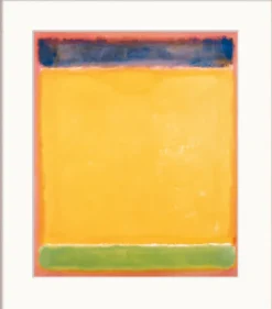 Ars mundi Mark Rothko: »Untitled (Blue, Yellow, Green, Red)«, 1951 Holz hell gerahmt