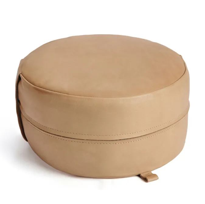 HACK Lederwaren Meditationskissen aus Leder