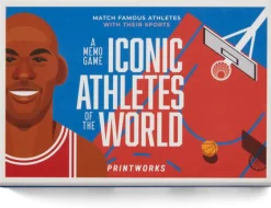 Kinder Printworks Memospiel »Ikonische Athleten«
