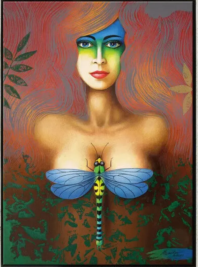 Ars mundi Michael Becker: Bild »Libelle«, 2022