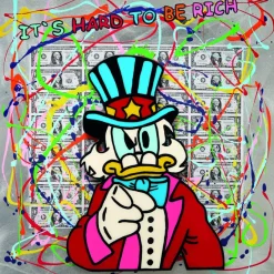 Ars mundi Michael Pfannschmidt: Bild »It’s Hard To Be Rich« (2023)