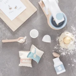 Kinder Kids Concept Mixer-Set aus Holz mit Zubehör