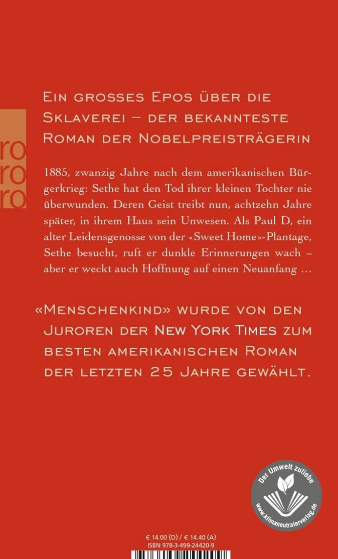 ZEIT Buchhandlung Morrison, T: Menschenkind