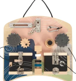 Kinder Small Foot Motorikbrett Schlösser und Rotation