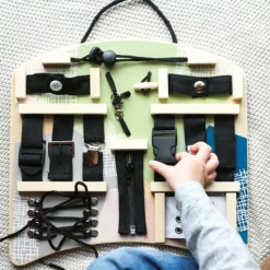 Kinder Small Foot Motorikbrett Verschlüsse und Befestigung