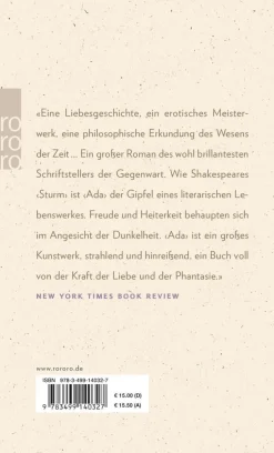 ZEIT Buchhandlung Nabokov, V: Ada