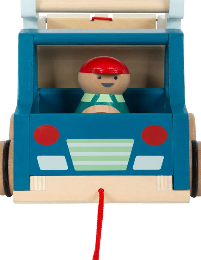 Kinder Small Foot Nachziehfahrzeug Kipplaster