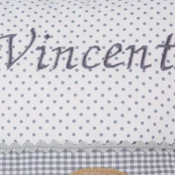 Kinder Glückspilz Namenskissen »Storch«